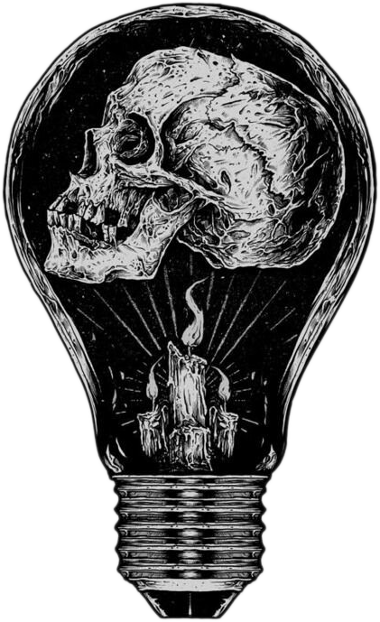 Bombilla De Esqueleto