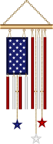 Bandera Decorativa de Estados Unidos