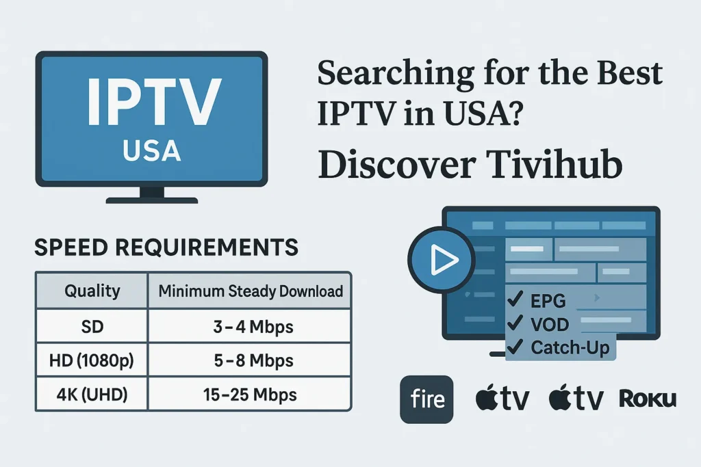 Searching for the Best IPTV in USA? Discover Tivihub
